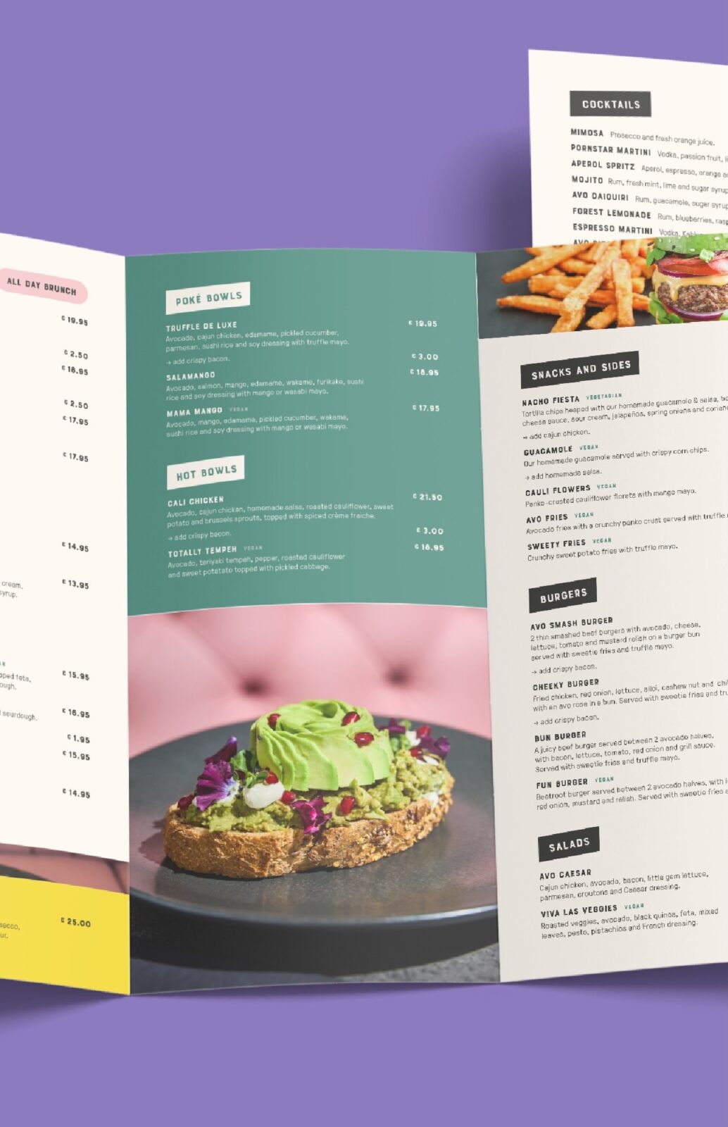 Avocado Show – menu design (3)