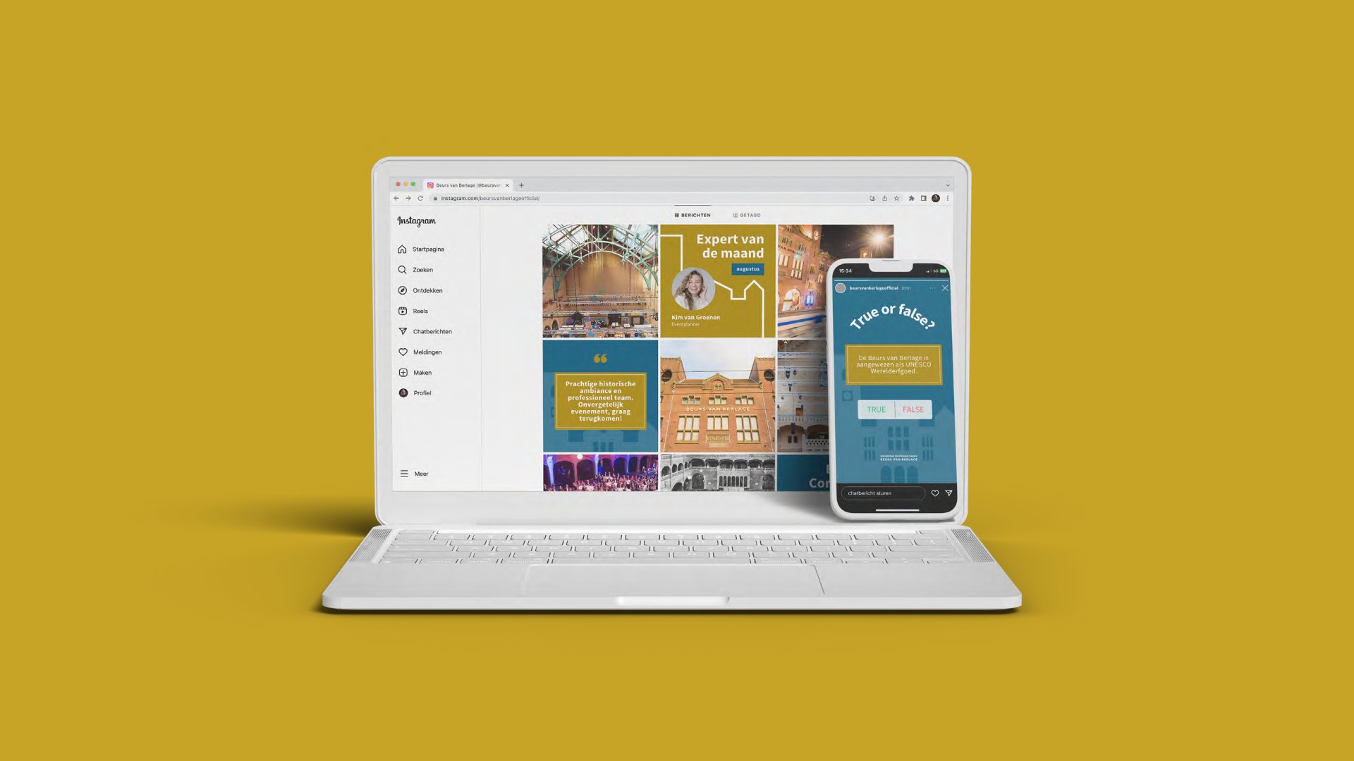 Beurs van Berlage – social media (1)