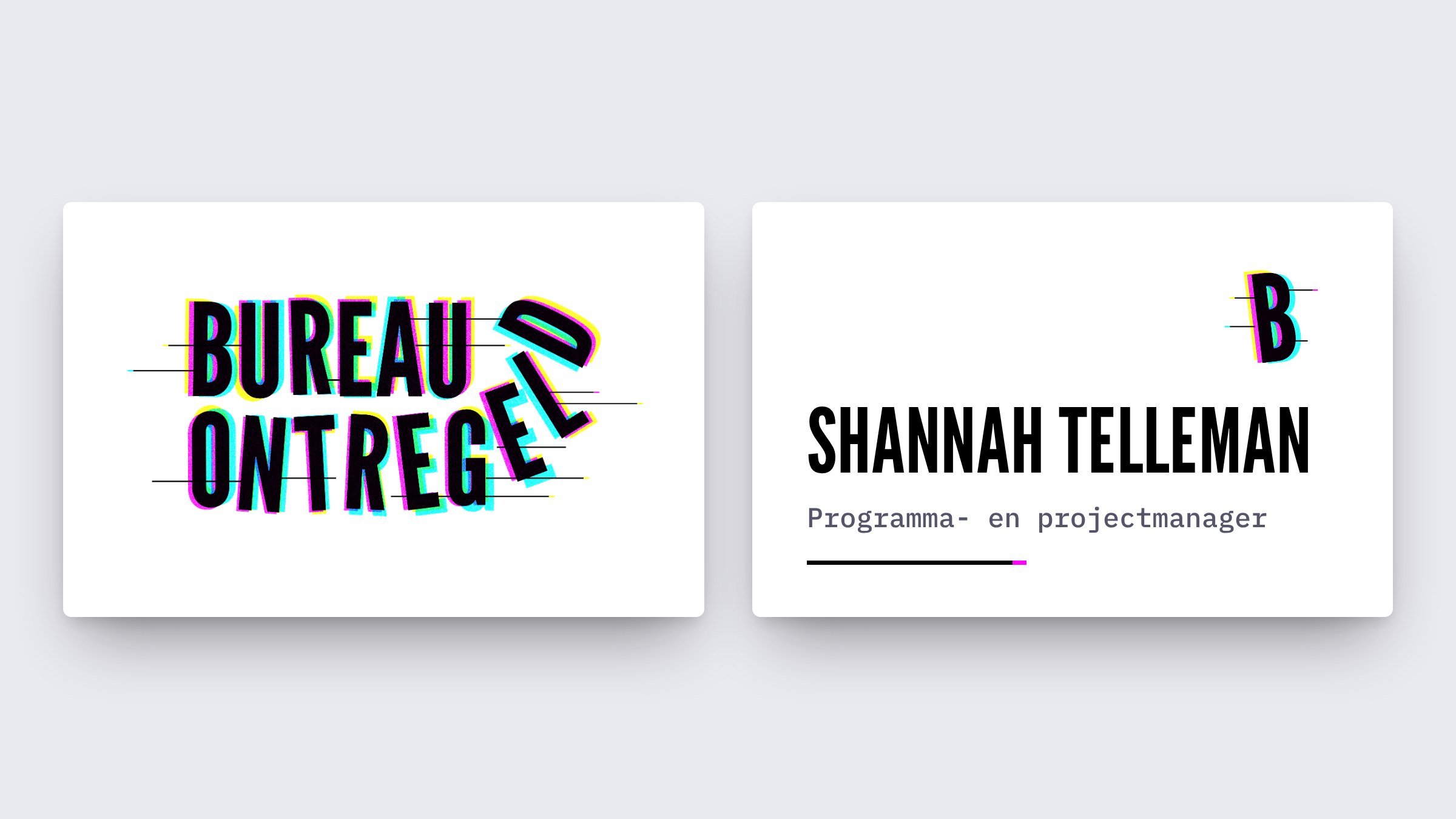 Bureau Ontregeld – ontwerp door Buro Reni