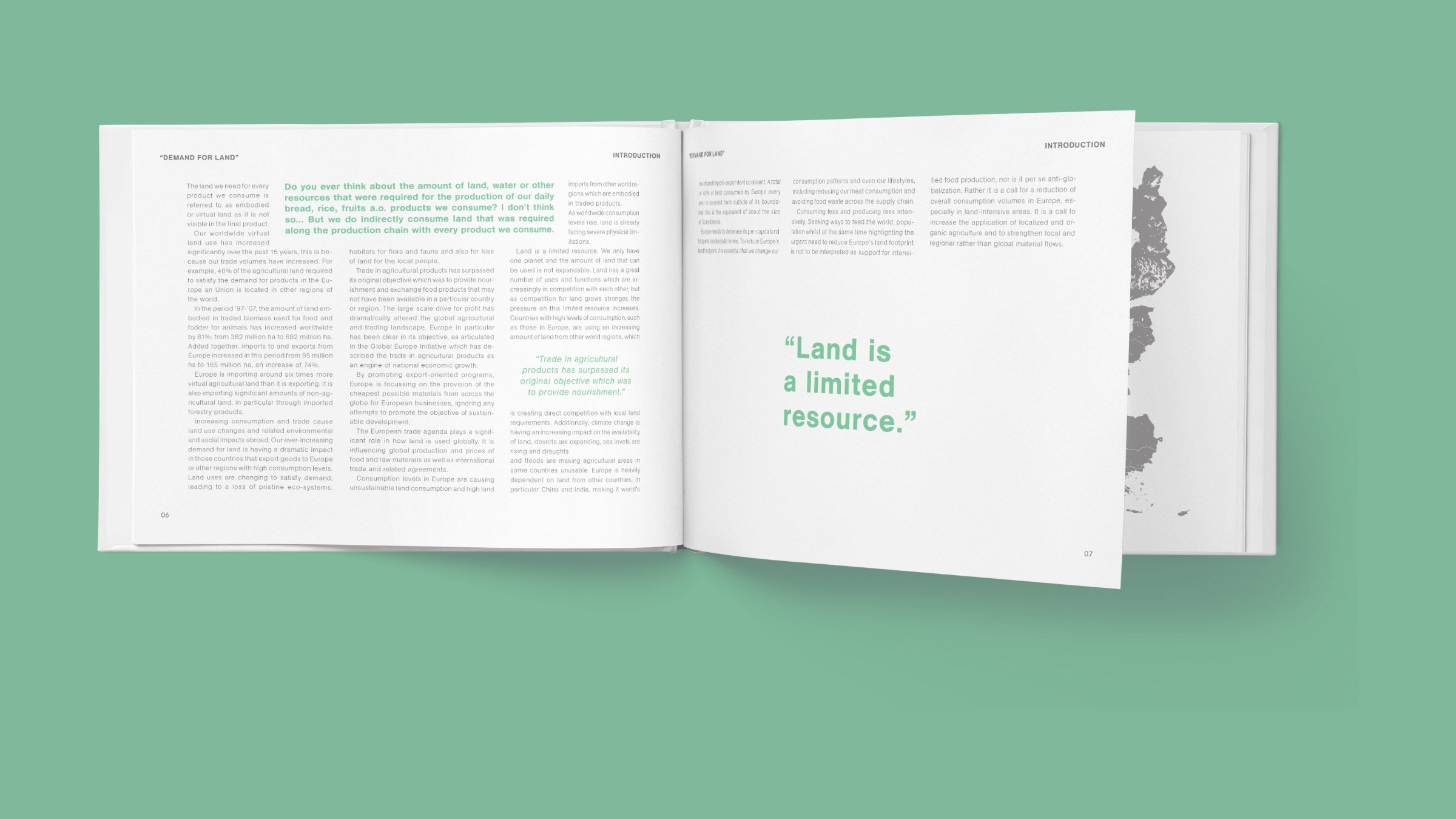 Demand for Land – ontwerp door Buro Reni