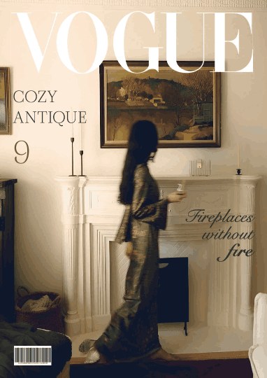 Magazinecover van een cursist, gemaakt in InDesign