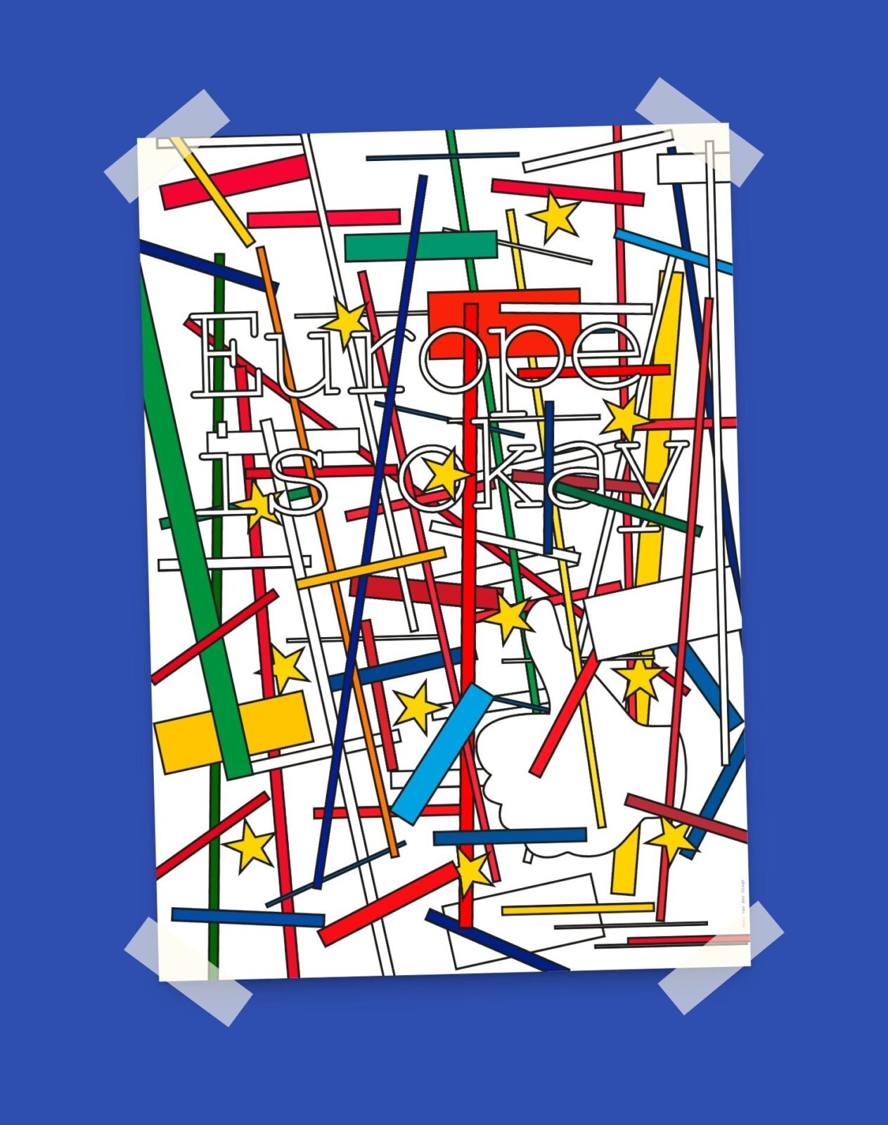 Europe is okay – ontwerp door Buro Reni