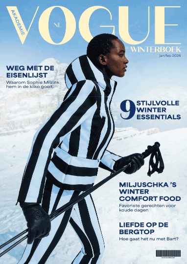 Magazinecover van een cursist, gemaakt in InDesign