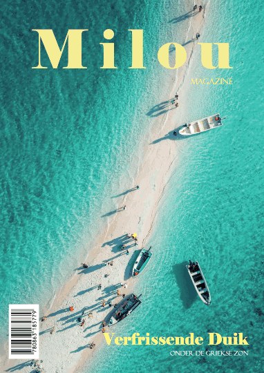 Magazinecover van een cursist, gemaakt in InDesign