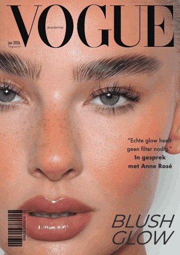 Magazinecover van een cursist, gemaakt in InDesign