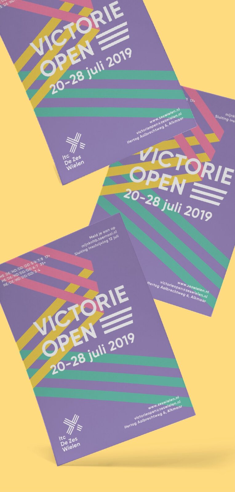 Victorie Open – identity design (2)