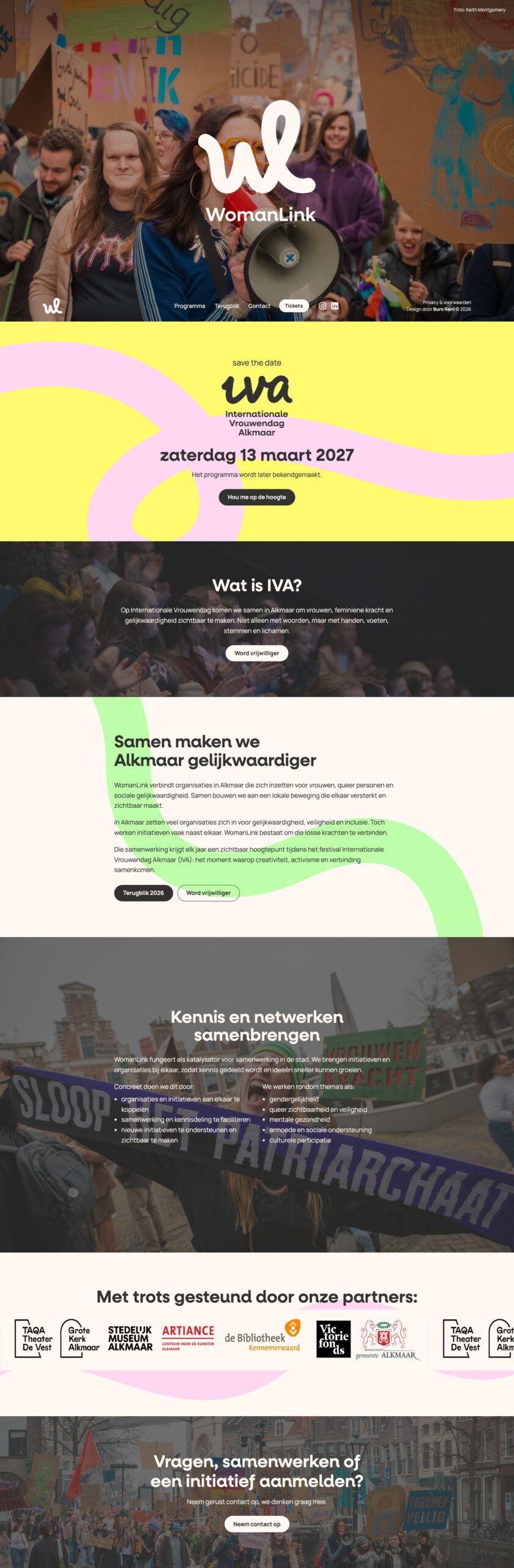 WomanLink – homepage