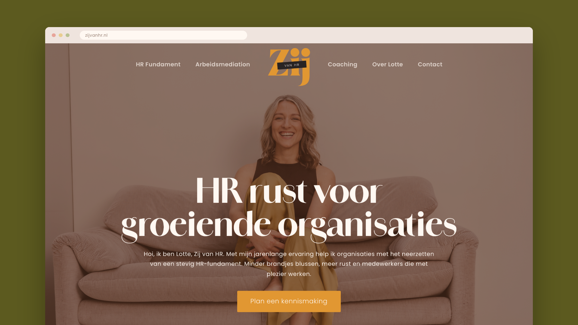 Zij van HR – website
